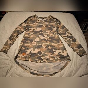 Simply Southern Camouflage Long Sleeve Tee